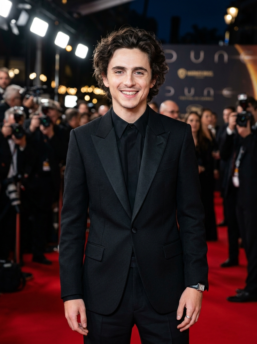 Hollywood Star Timothée Chalamet